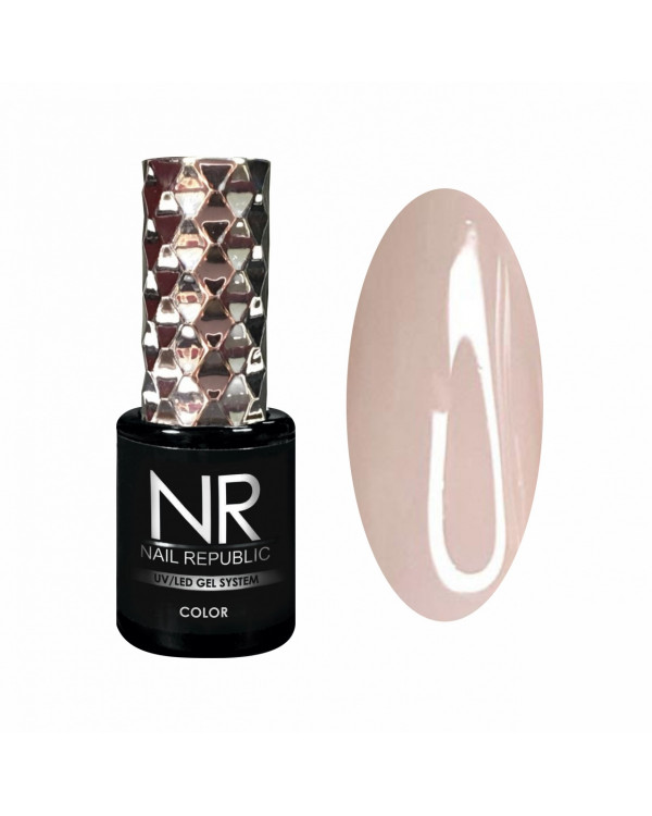 Гель-лак Nail Republic 1006 полупрозрачный камуфлирующий