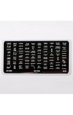 Пластина Go! Stamp  104 Talk to Me