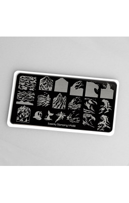 Пластина для стемпинга Swanky Stamping 068