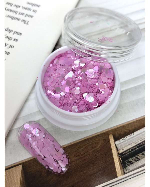 Глиттер OPAL Rose 1215