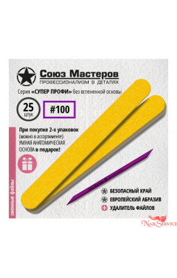 Сменные файлы Союз мастеров 25 шт 100гр 132513 ЕвроЛонг