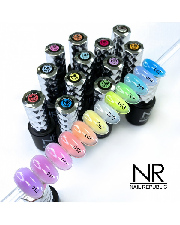 Базовое камуфлирующее покрытие Nail Republic Candy 070 10мл