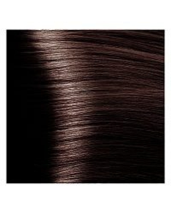Kapous Hyaluronic acid крем-краска 4.4 коричневый медный