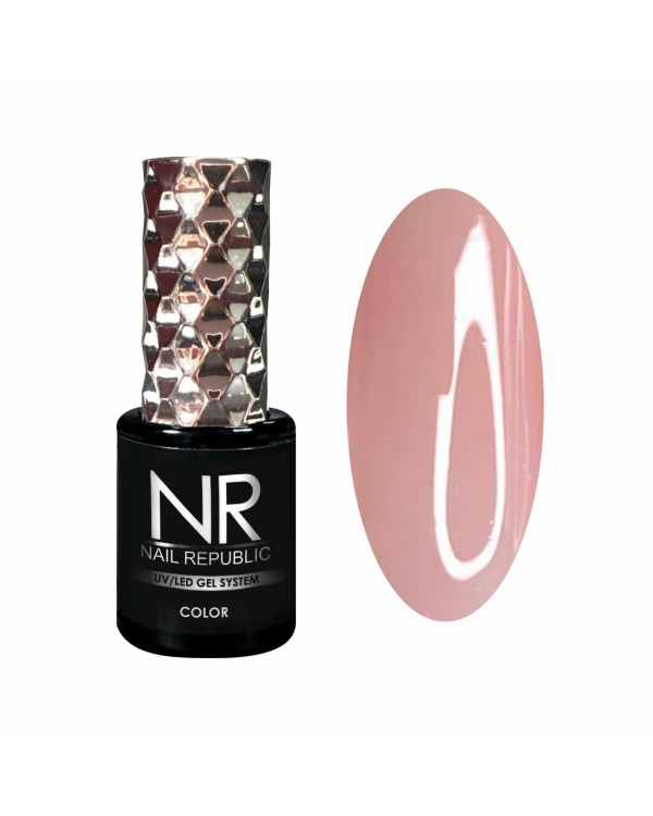 Гель-лак Nail Republic 1005 полупрозрачный камуфлирующий