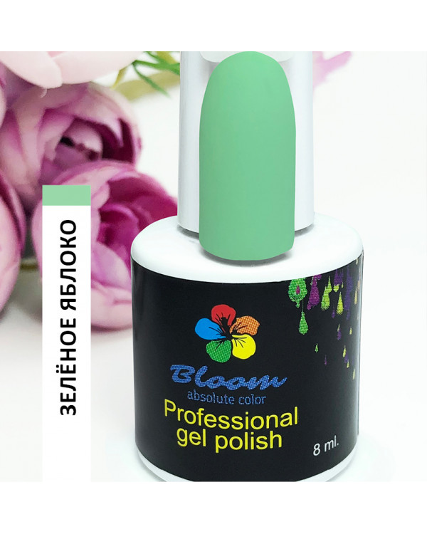 Гель-лак BLOOM 207  Зелёное яблоко