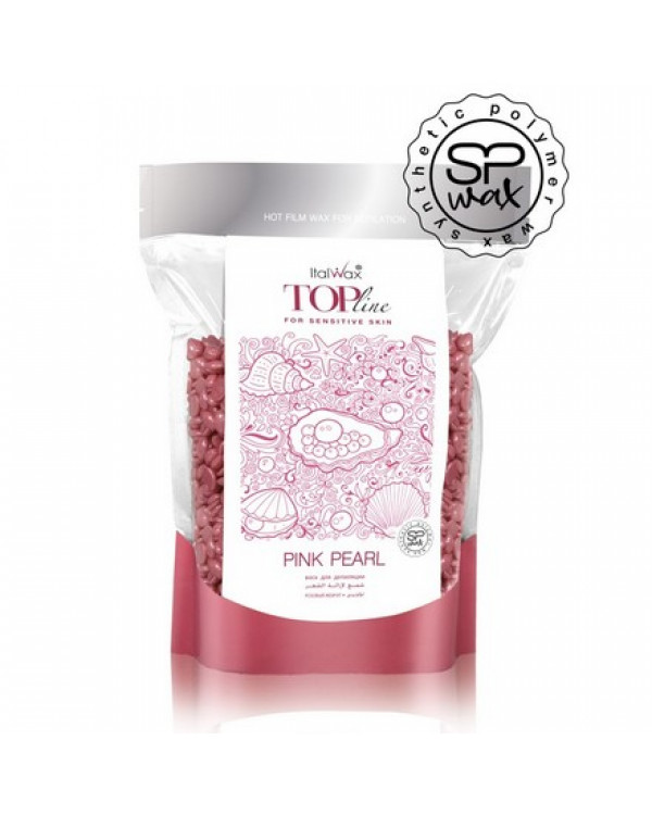 ItalWax горячий плен воск 750 гр Top line роз жемчуг