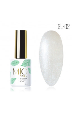 Гель-лак MIO NAILS GL-02 Cнежный день
