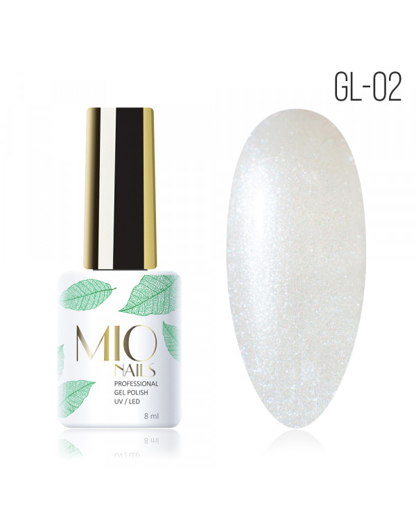 Гель-лак MIO NAILS GL-02 Cнежный день