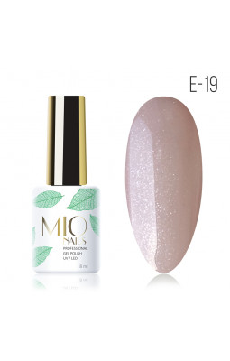 Гель-лак MIO NAILS E-19 Мерцающий нюд