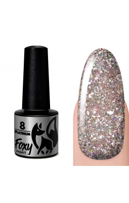 Гель-лак дизайн Foxy Platinum 5ml 8