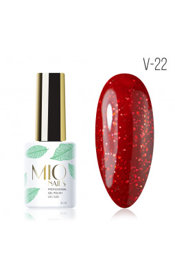 Гель-лак MIO NAILS V-22 Красный самоцвет