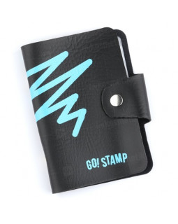 Кейс для стемпинг-пластин Go Stamp Blak Blue
