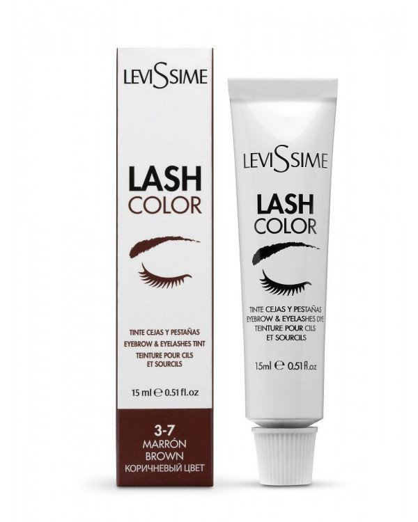 LASH COLOR краска д/бровей и ресниц коричневая