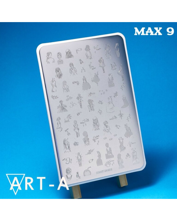 Пластина для стемпинга Art-A 9.5*14.5см MAX 09-13
