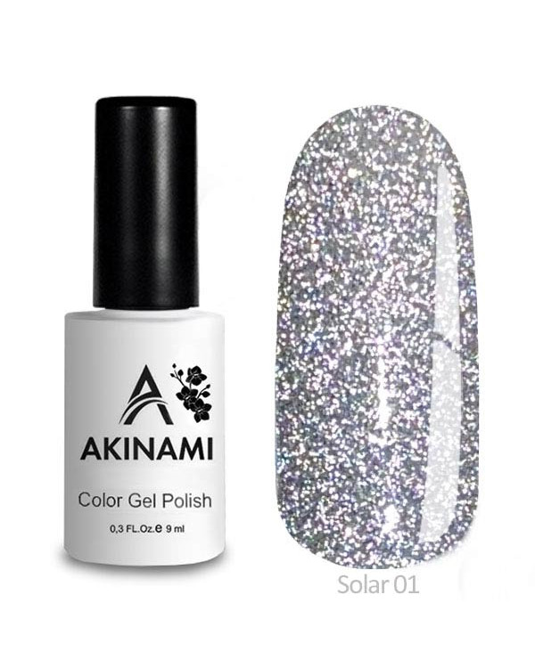 Гель-лак Akinami Solar 01 светоотражающий