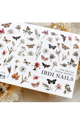 Слайдер-дизайн IBDI COLORFUL 114 осенние бабочки