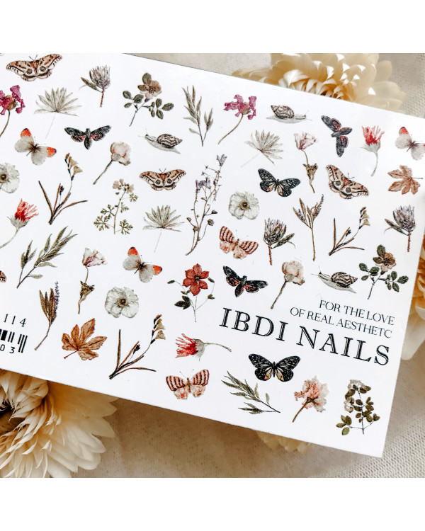 Слайдер-дизайн IBDI COLORFUL 114 осенние бабочки