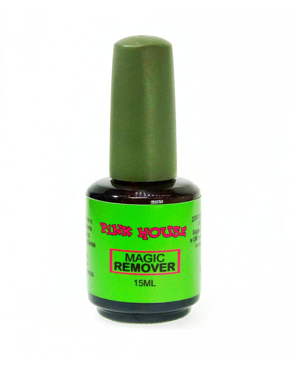 Magic Remover для снятия гель-лака Pink House 15мл