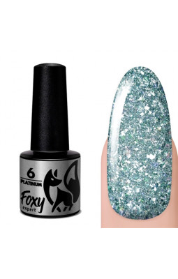 Гель-лак дизайн Foxy Platinum 5ml 6