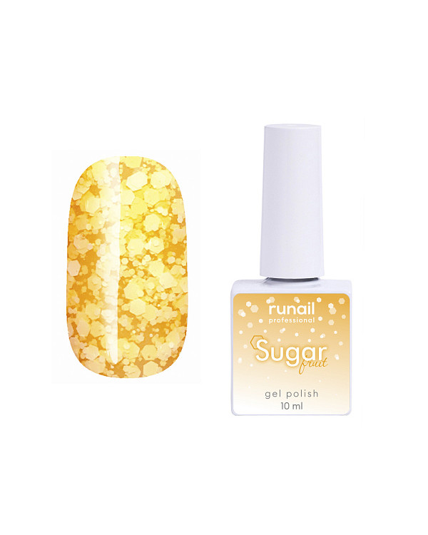 Гель-лаки RuNail Sugar fruit 10мл , 7061