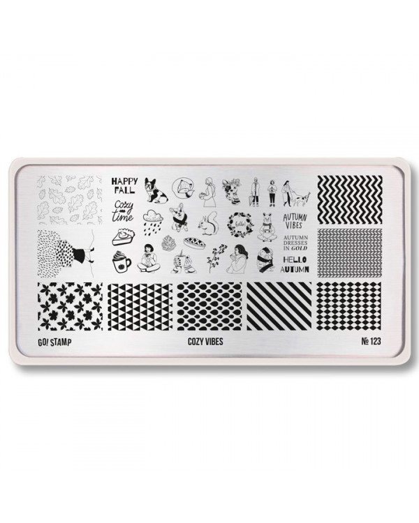 Пластина Go! Stamp  123 Cozy Vibes