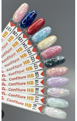 Жесткий гель BSG Confiture 124 низкая вязкость 13 гр