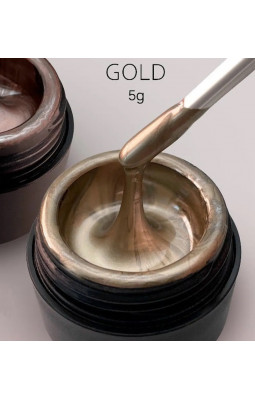 Гель-краски Envi You для дизайна Gold (5g)-foto4