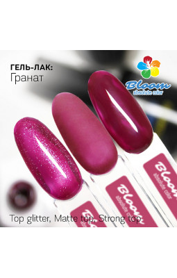 Гель-лак BLOOM 099 Гранат-foto2