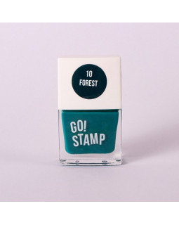 Лак для стемпинга GO ! STAMP 10 Forest 11 мл