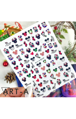 Наклейки ART-A 3D W769 Микки Маус