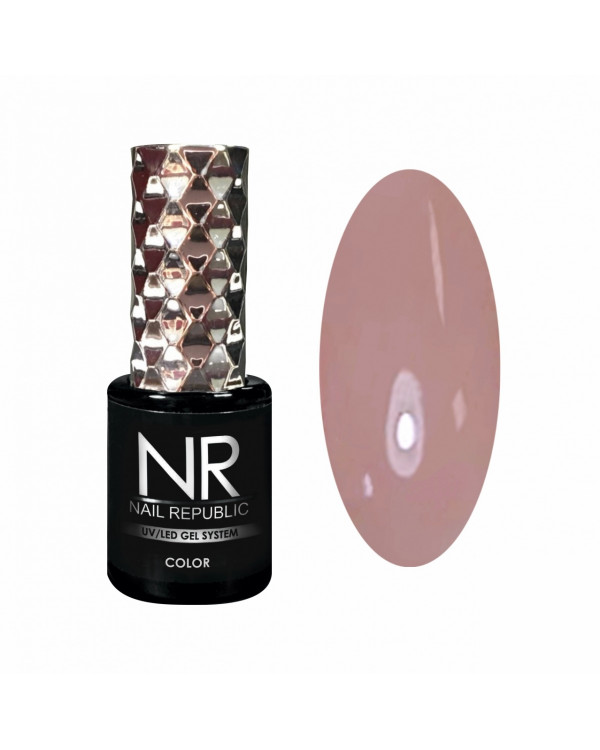 Гель-лак Nail Republic 006 полупрозрачный камуфлирующий