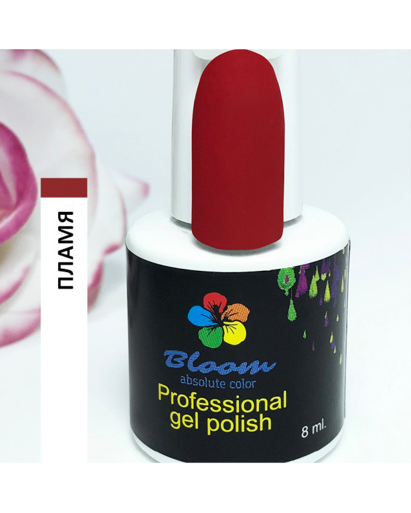 Гель-лак BLOOM 088  Пламя
