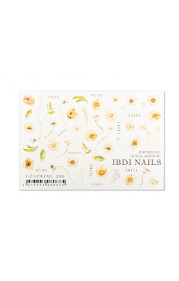 Слайдер-дизайн IBDI COLORFUL 206 цветы