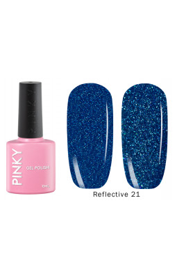 Гель-лак PINKY 21 светоотражающий