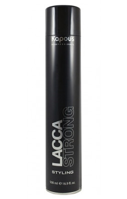 Kapous Studio Lacca Strong лак сильн фикс 500мл 582 !-foto2
